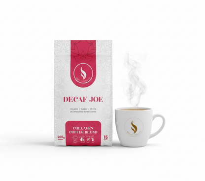 DECAF JOE | Premium Decaf Coffee with Collagen & Turmeric