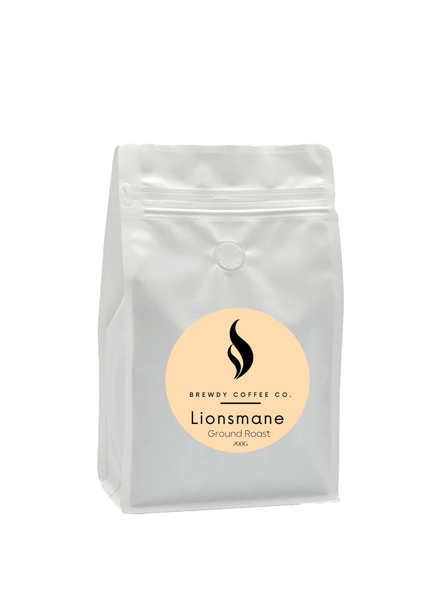Brewdy Coffee Co. Lions mane mushroom coffee roast. - brewdycoffeeco