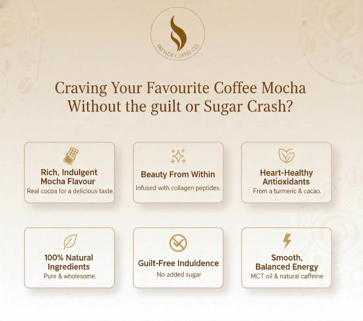 LA VIDA MOCHA | Mocha Collagen Coffee with Organic Cocoa