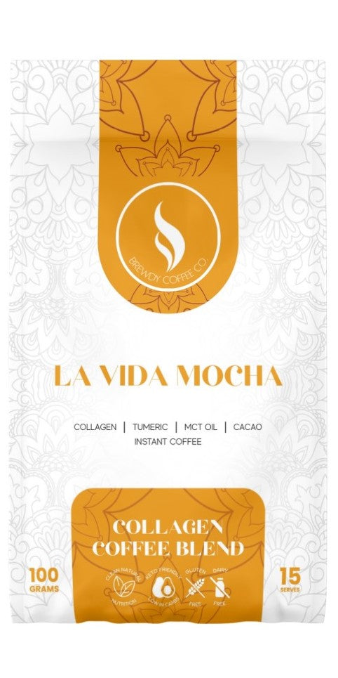 LA VIDA MOCHA | Mocha Collagen Coffee with Organic Cocoa