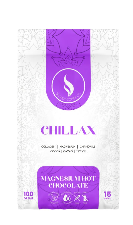 CHILLAX | Magnesium Hot Chocolate with Collagen & Chamomile